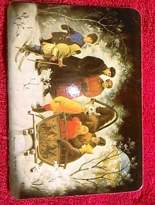 LIV4 - Conjunto de 6 calendários da Associação Portugal-Russia 1986.