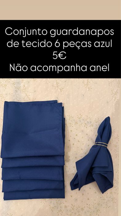 Conjunto guardanapos