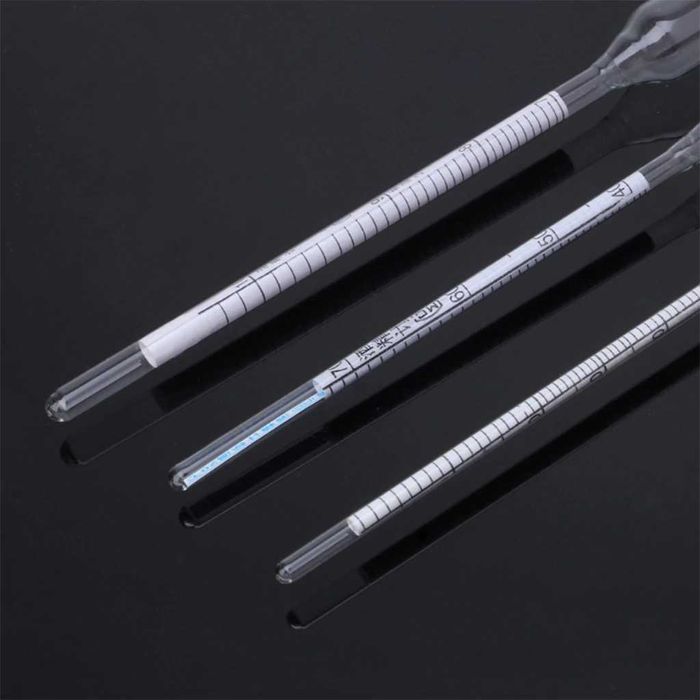 Набор спиртометров/ареометров для спирта/алкоголя от 0 до 100 градусов