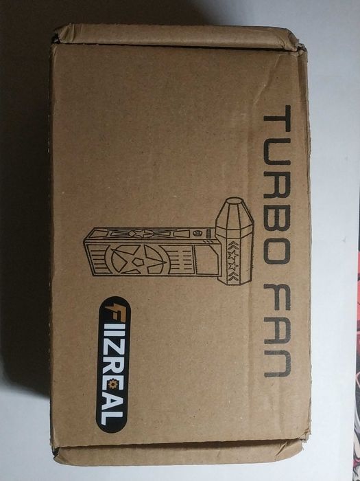 Бесколлекторная воздуходувка-турбовентилятор Fiizreal X50 240W Brushless Turbo (57m/s, 8000mAh)