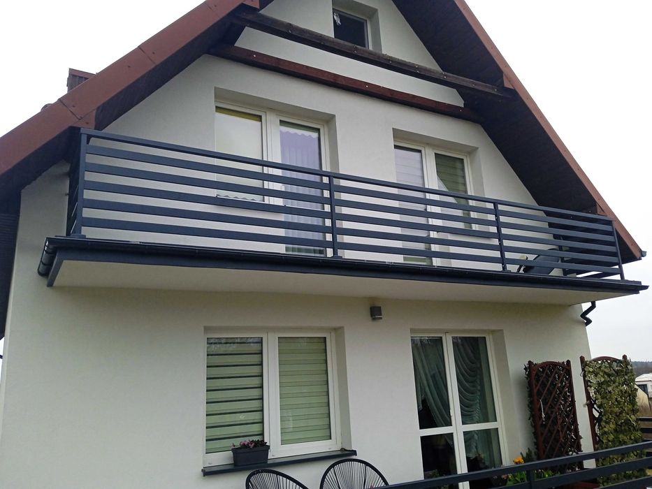 Ogrodzenia stalowe – ocynk + malowanie proszkowe