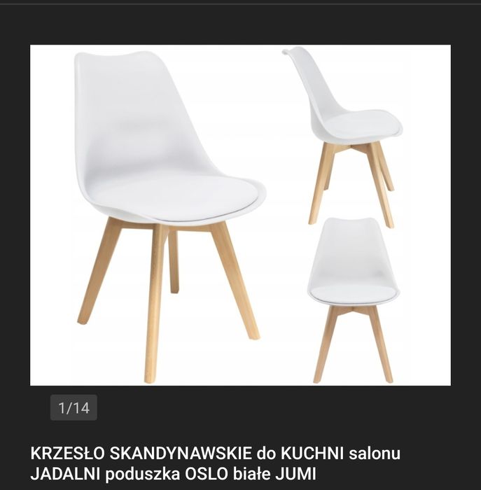 Toaletka biała + krzesło