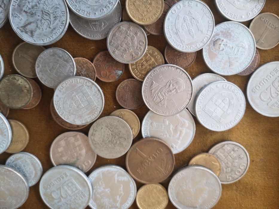 Lote de 180 moedas