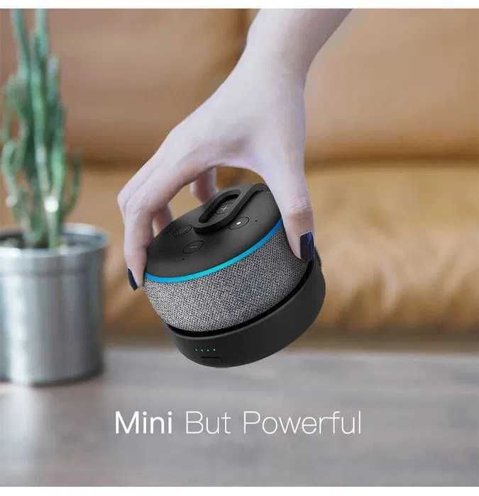 Base Station Dock de Carregamento Powerbank para Amazon Alexa Echo Dot 3 NOVO