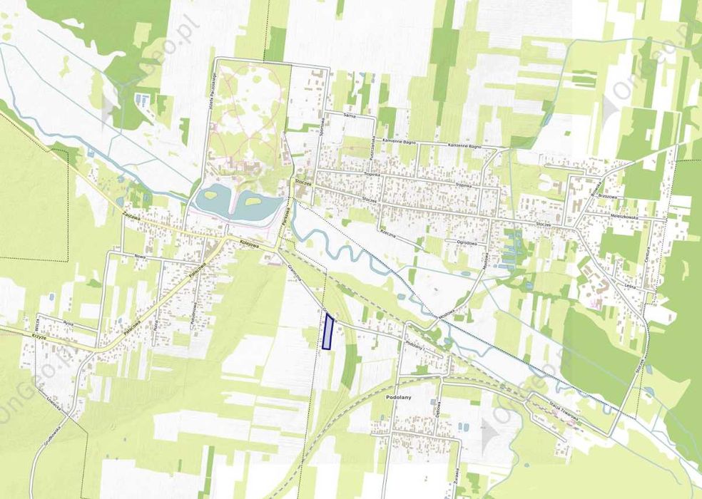 Działka 8 200 m² – Białowieża, ul. Graniczna