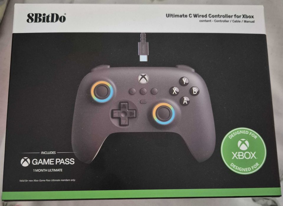 Геймпад 8BitDo Ultimate C Wired Controller for Xbox and Windows
