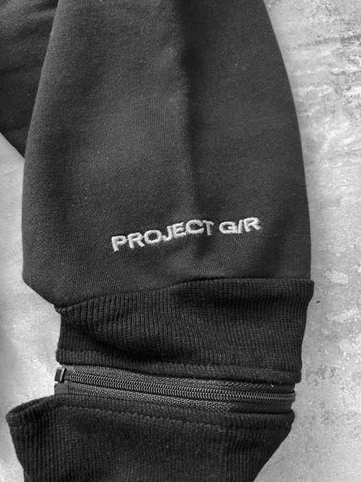 Зіп худі Project G/R ZYGON ZIP Grailz чорного кольору