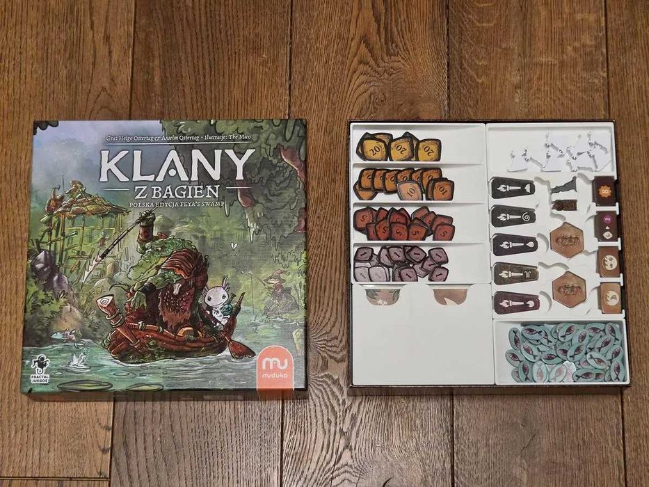 Insert  organizer do gry planszowej Feya’s Swamp – Klany z bagien