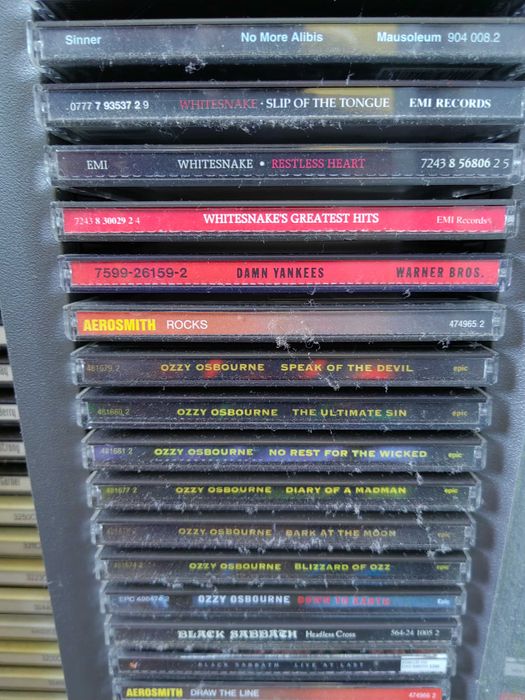 Cds varias bandas de metal aor