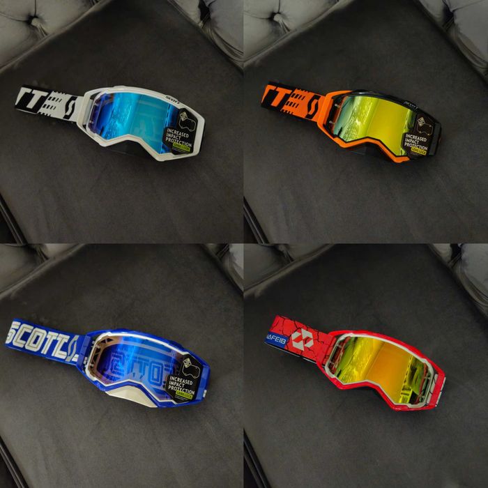 Мотоокуляри кросові Scott мото окуляри кроссовые очки на шлем ендуро