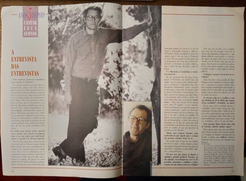 José Afonso	- - -		DN Magazine	- - - - -	Revista