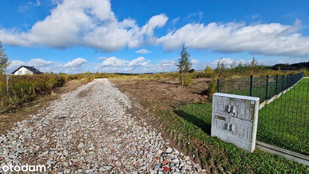 Działka z warunkami zabudowy, 4km do Olsztyna