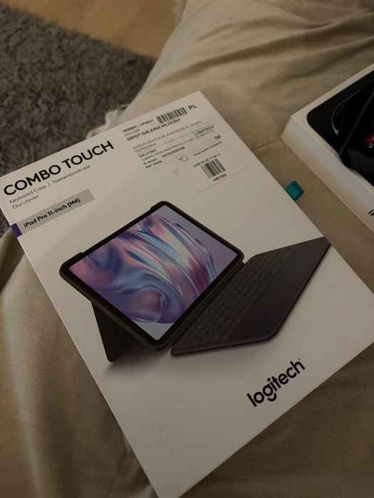 iPad Pro m4 11 cali 256 GBP + Pencil pro + combo touch + etui apple