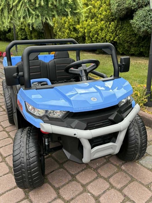 Auto na akumulator Pojazd Farmer 4×4 12v Pilot Skóra Wywrotka 6 kół