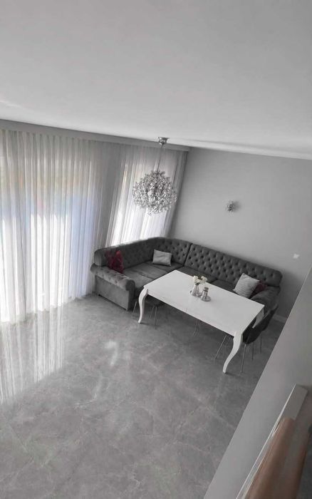 Nowoczesny dom w zabudowie bliźniaczej | Dąbrówka, gm. Dopiewo | 87 m² | 2 miejsca parkingowe