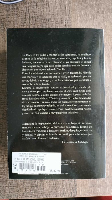 Po hiszpańsku: Ildefonso Falcones - Ręka Fatimy - La mano de Fátima