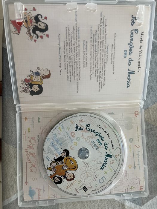 Dvd as cancoes da Maria