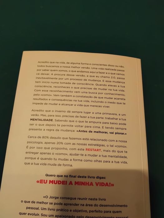 Livro “Faz Um Restart à Tua Vida”