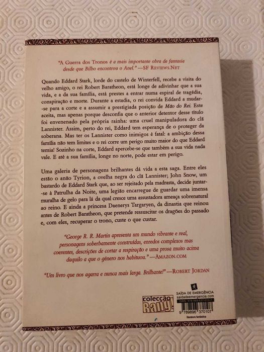 A Guerra dos Tronos - George R. R. Martin (Livro 1)