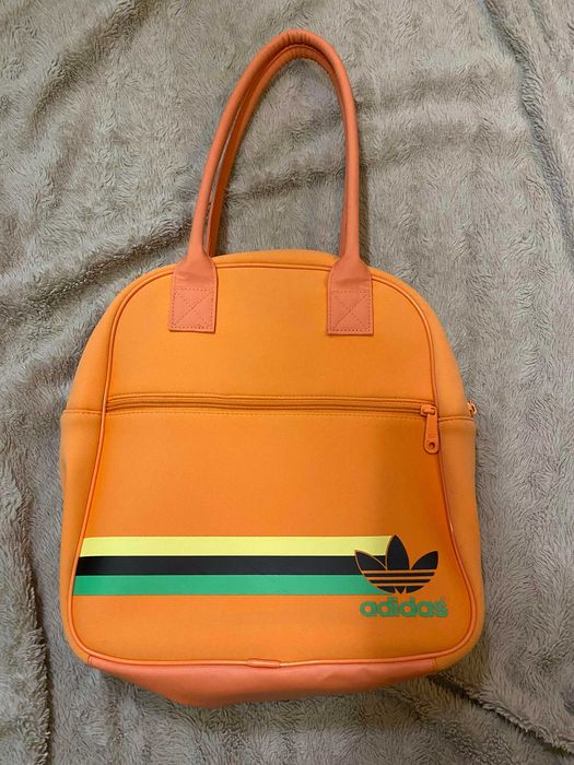 Сумка Adidas BOWLING BAG жіноча спортивна помаранчева як нова
