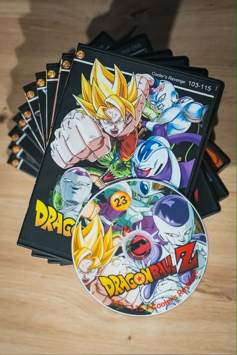 W 100% pełna kolekcja Dragon ball