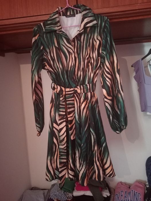 Vestido Mulher meia perna