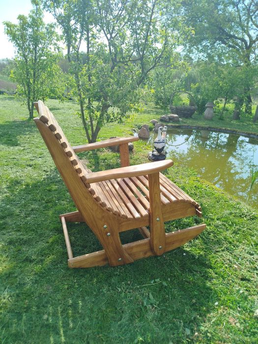 Крісло-качалка дуб