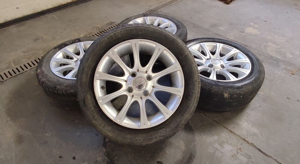 14 4x100  Opel VW Toyota Hyundai  komplet 4sztuk felg aluminiowych