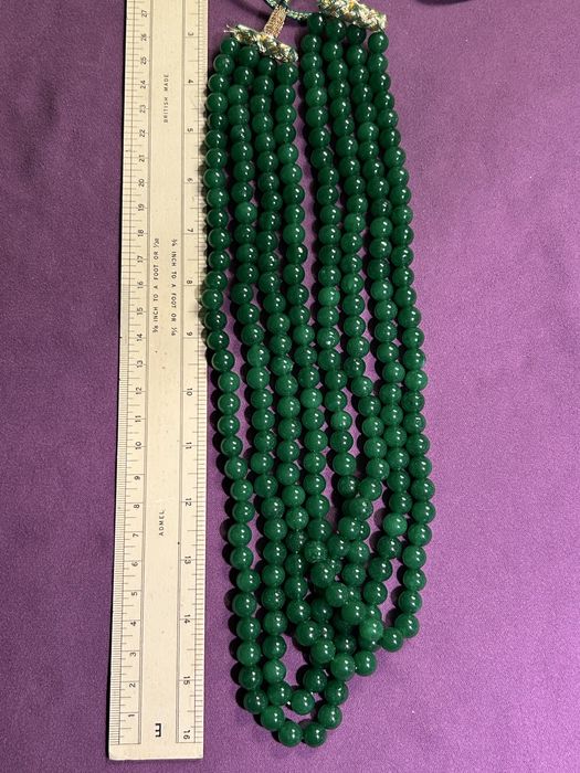 Намисто с натурального смарагда 870.20 карат