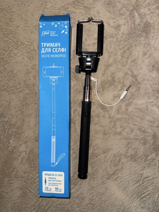 Селфі-монопод, 3.5мм