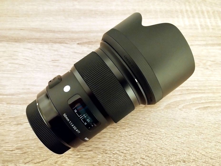 Sigma 50mm 1.4 ART (Mount Canon) - como nova