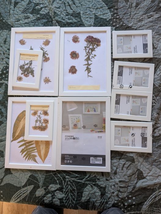 FISKBO IKEA Ramki 21x30  i 10x15