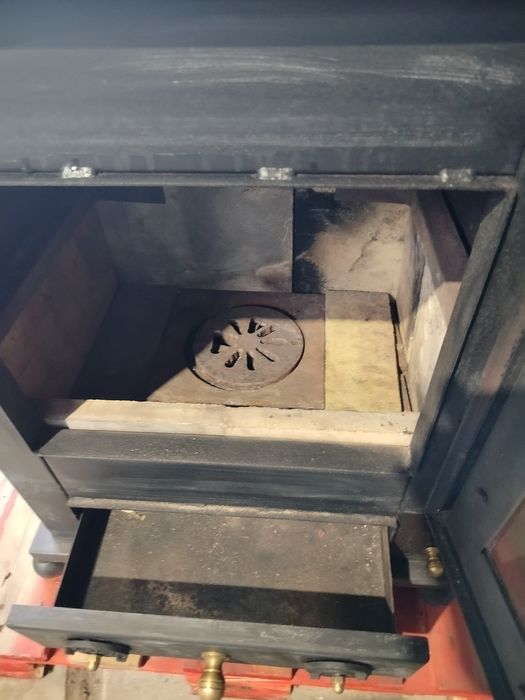 Kominek piecyk z szamotem