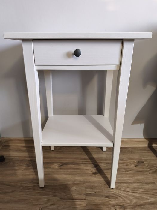 HEMNES
Stolik nocny, biała bejca, 46x35 cm