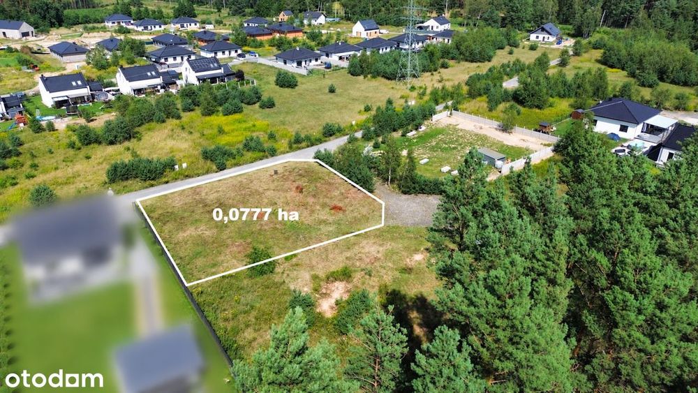 Płoty | Działka Budowlana | Media | Mpzp - Widok 2