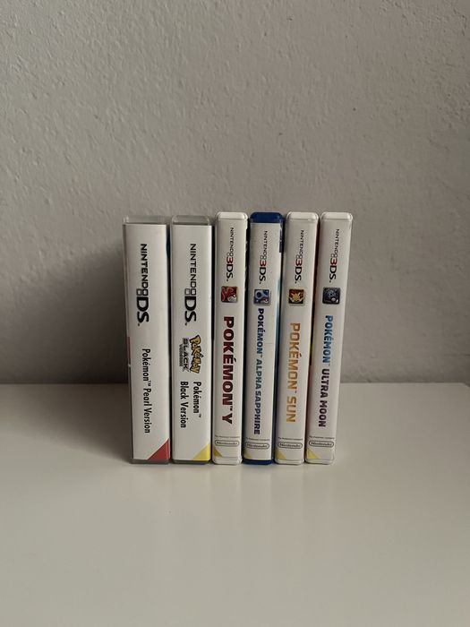 Coleção de jogos Pokémon