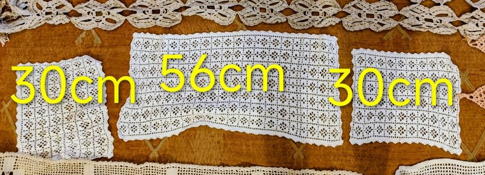 Napperons de renda para sala e quarto