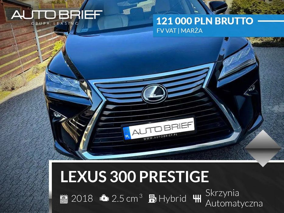 Lexus RX Lexus RX 300 PRESTIGE, 2,0 238 KM