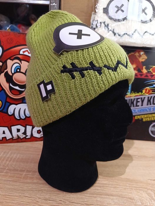 super słodka i wysokiej jakości, zabawna czapka z motywem robota