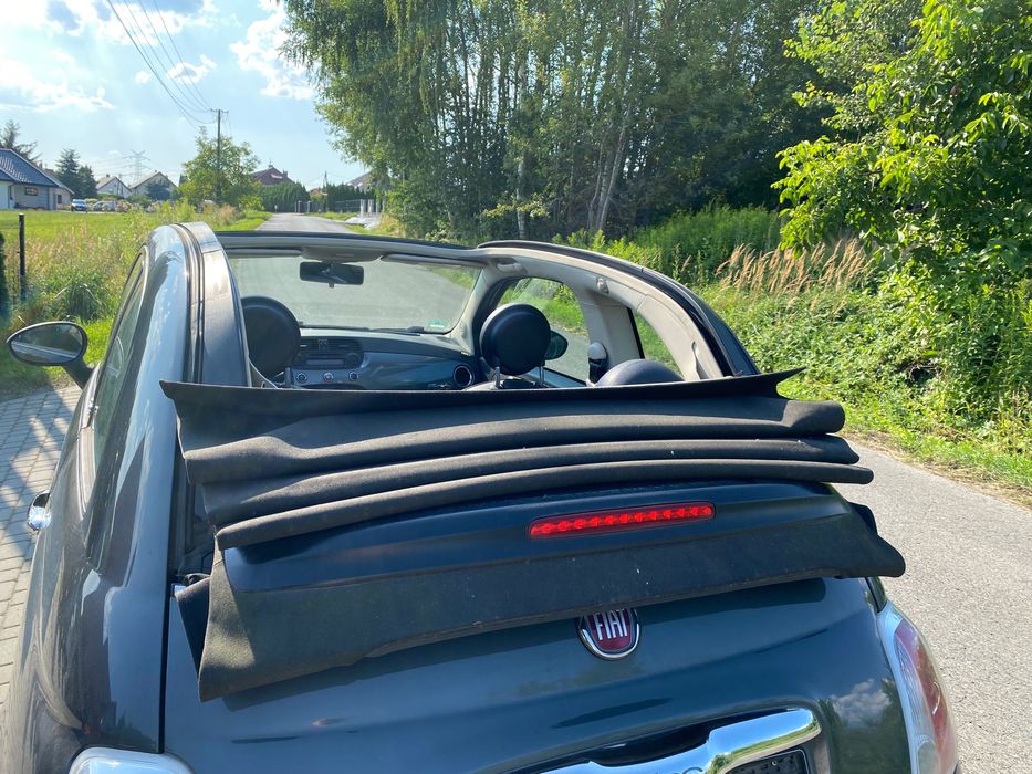 Fiat 500C Kabriolet 1,2 benzyna 2013 bezwypadkowy ! Zarejestrowany !