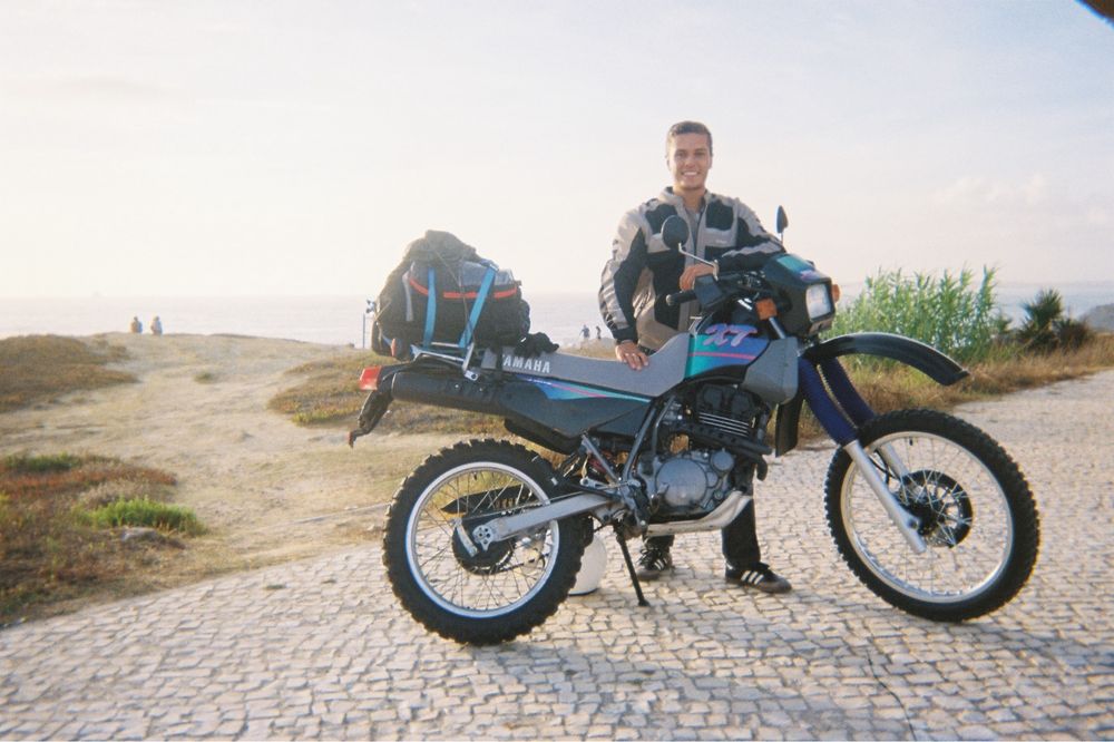 Mota Yamaha XT 350 A2