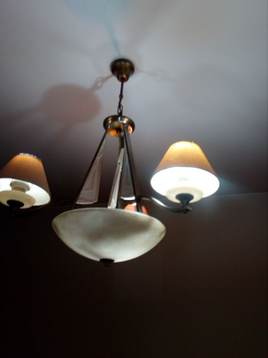 Candeeiros em pedra de alabastro