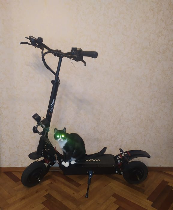 Самокат ZonDoo Zo01 52v 28.8ah Panasonic 2400w