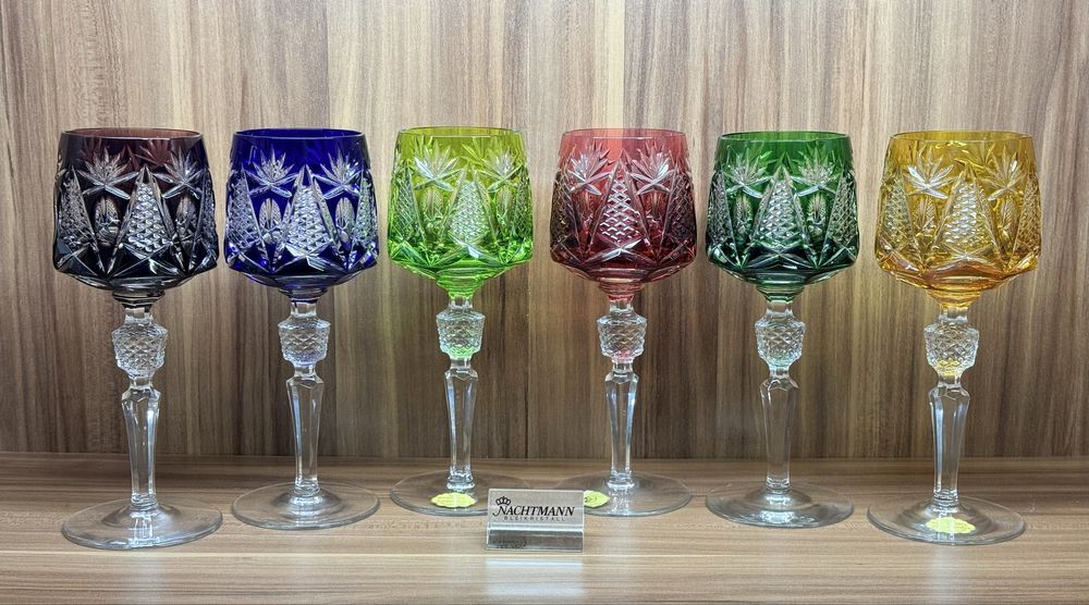Хрустальные фужеры для вина Nachtmann Limited Edition GDR Германия
