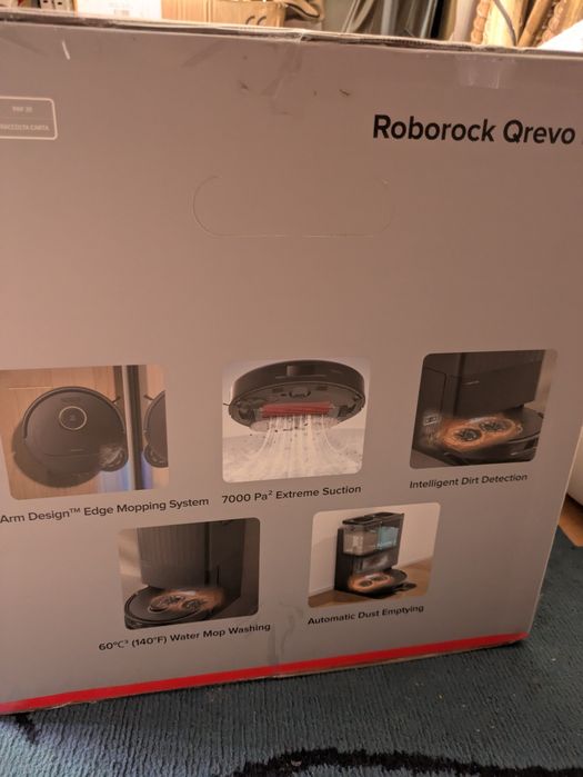 Aspirador Roborock Qrevo Pro • Novo e selado