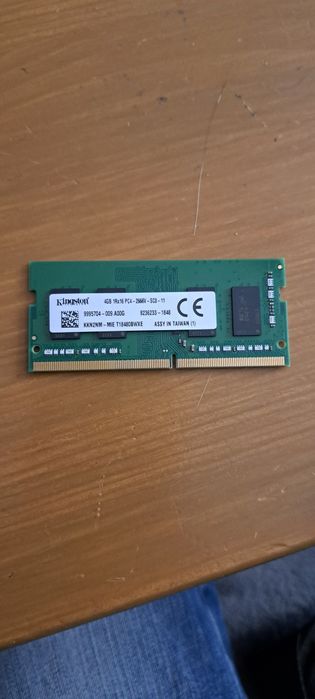 Pamiec 4 GB  RAM  Kingston DDR 4 do Laptopa