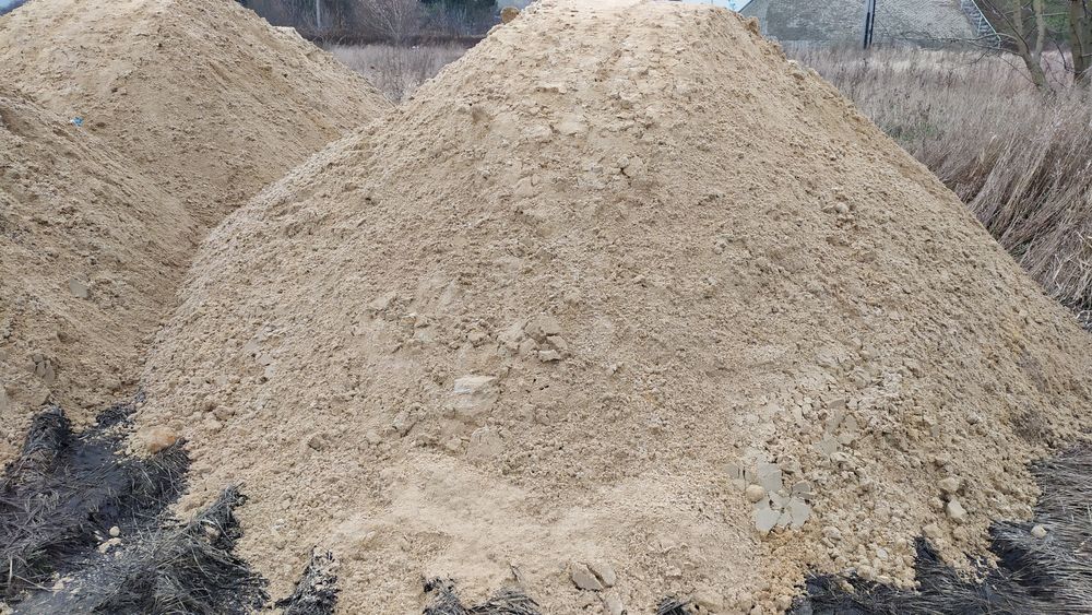 Piasek piach zasypowy do zagęszczania 20 ton CENA OBEJMUJE TRANSPORT