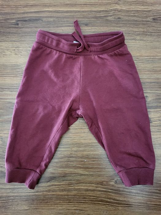 Spodnie dresowe niemowlęce h&m 74