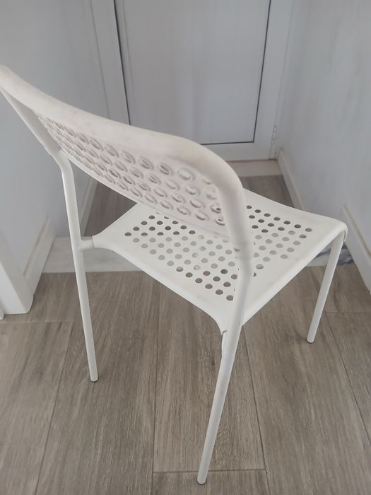 Ikea Cadeira, branca ADDE