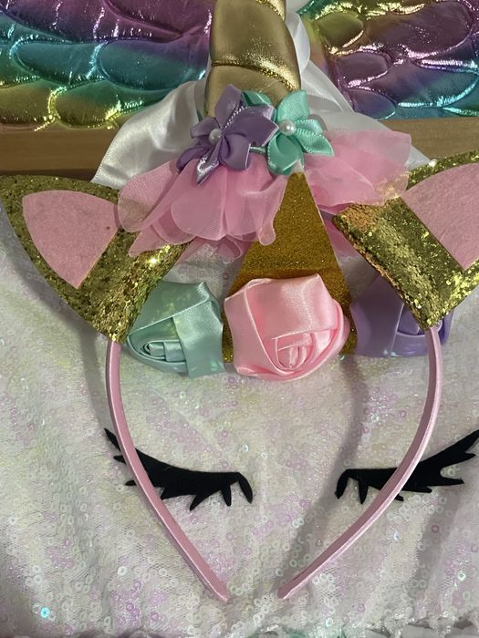 Новогоднее платье Единорожка новое